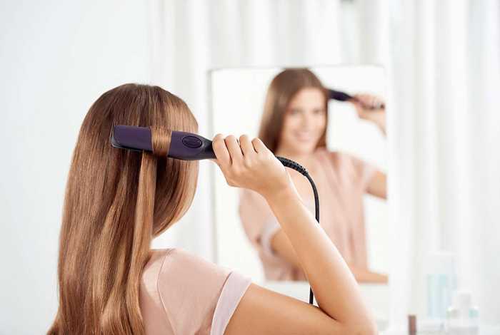 Как правильно выпрямить волосы утюжком самой в домашних условиях, видео