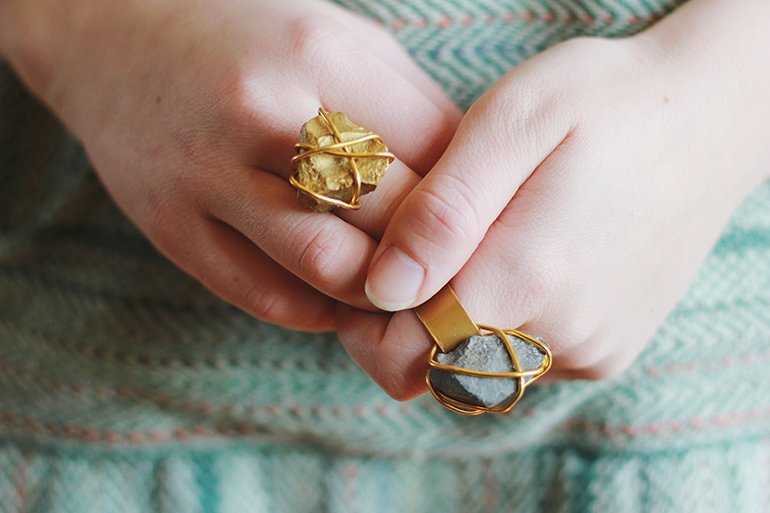 Кольцо своими руками — пошаговый мастер-класс как сделать простые и красивые кольца (125 фото)