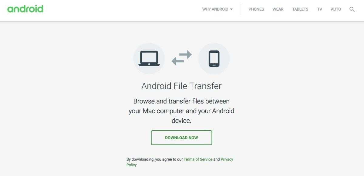 Учебник по подключению android к mac через android file transfer