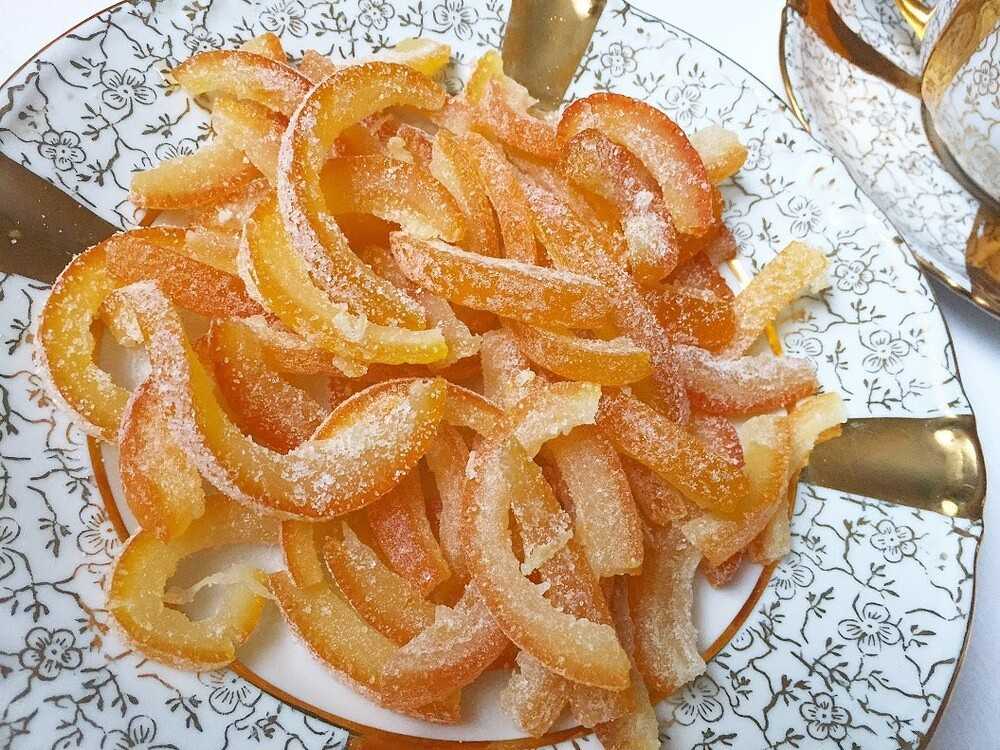 Быстрый рецепт приготовления цукатов из апельсиновых корок