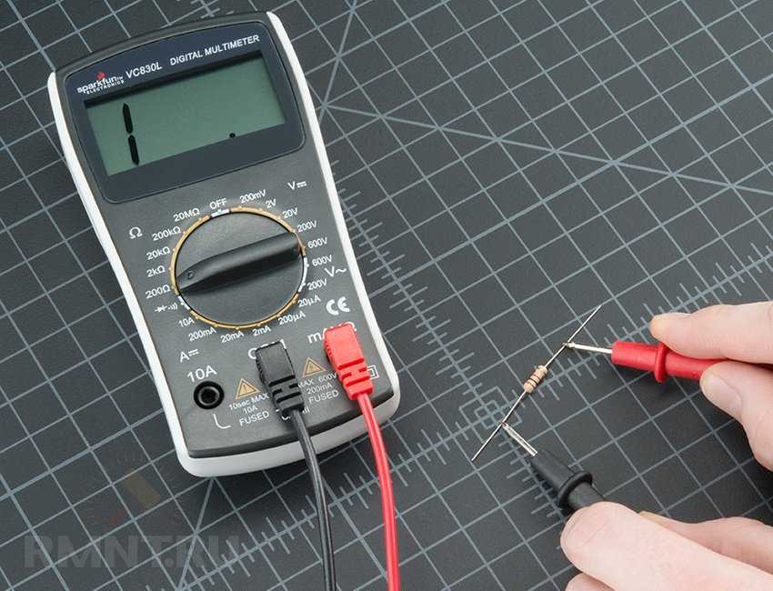 Как измерить сопротивление мультиметром: пошаговая инструкция
