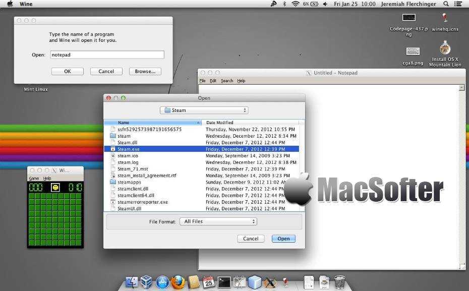 Как открыть в mac os x архивный файл формата rar