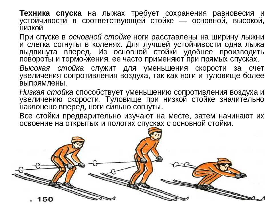 Техника классического хода на лыжах: правила