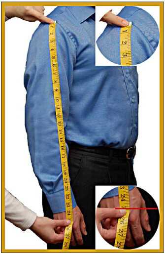 Как измерить обхват шеи и длину рукава - wikihow