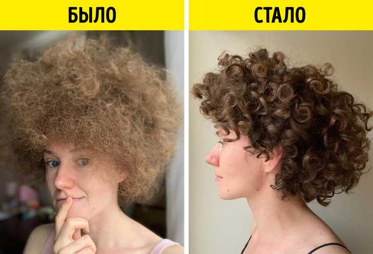 Как сохранить вьющиеся волосы после мытья