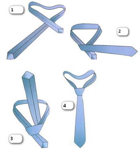 Как завязать тонкий галстук - схема и фото инструкции
как завязать тонкий галстук - схема и фото инструкции