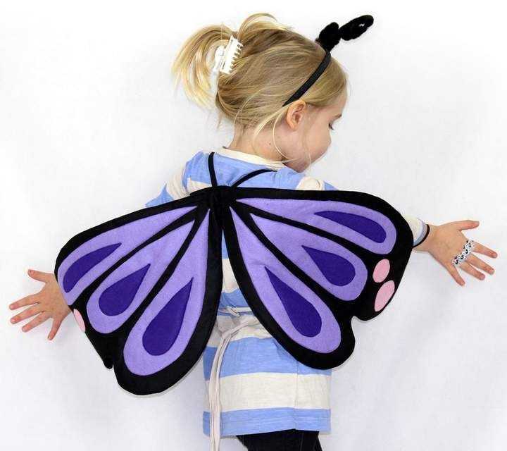 Костюм бабочки для девочки своими руками сделать вовсе не сложно!