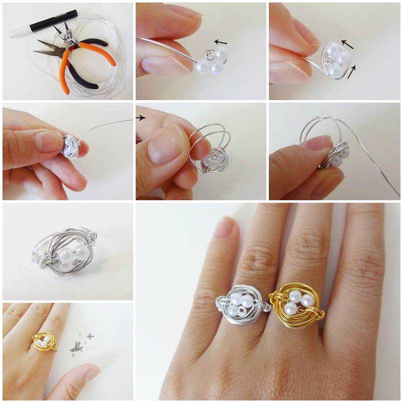 Как сделать кольцо своими руками