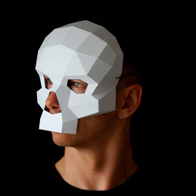 Как сделать из бумаги маску — пошаговая инструкция + фото