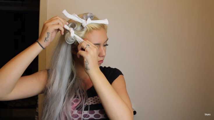 Как завить волосы на тряпочки: создаем эффектную прическу - lonas.ru