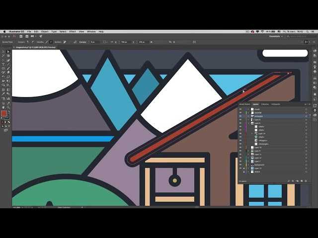 Adobe illustrator: начальная настройка, создание слоев и обрезка фона - cadelta.ru