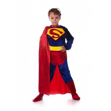 Костюм супермена для мальчика своими руками