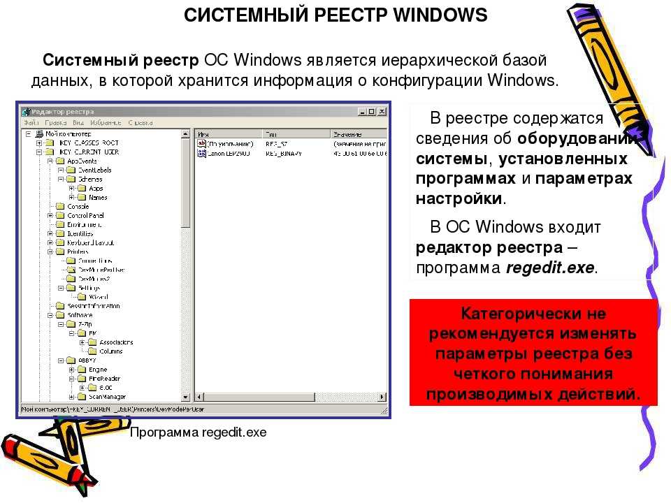 Что такое реестр windows и как его открыть?