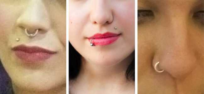 Как сделать ненастоящий пирсинг носа: 12 шагов