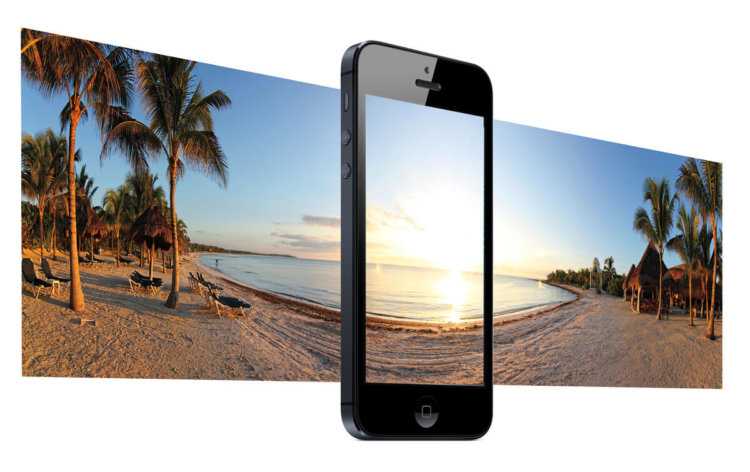 Как делать панорамные фотографии с помощью  iphone