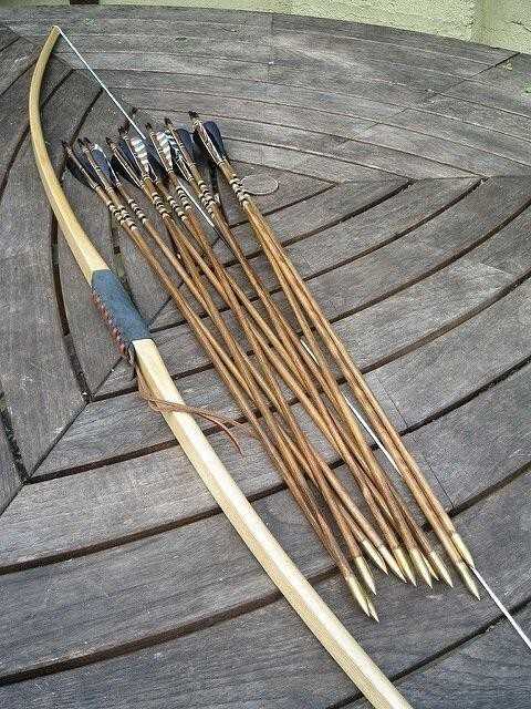 Как сделать стрелу для лука: изготовление древка, оперения и наконечника