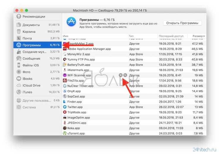 Как удалить программу на mac os: 4 разных способа