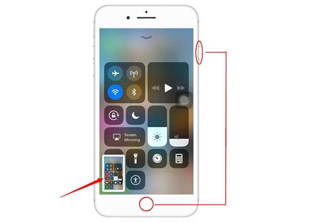 Как сделать скриншот на айфоне 11 с кнопкой «домой» и face id