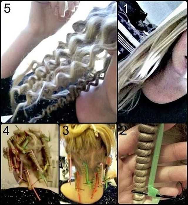 Как накрутить волосы на фольгу