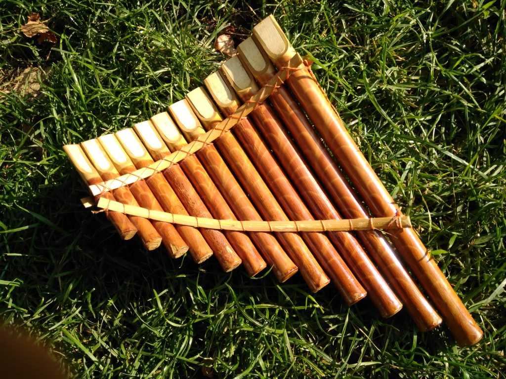 Как сделать пан флейту. бамбуковая (деревянная) панфлейта