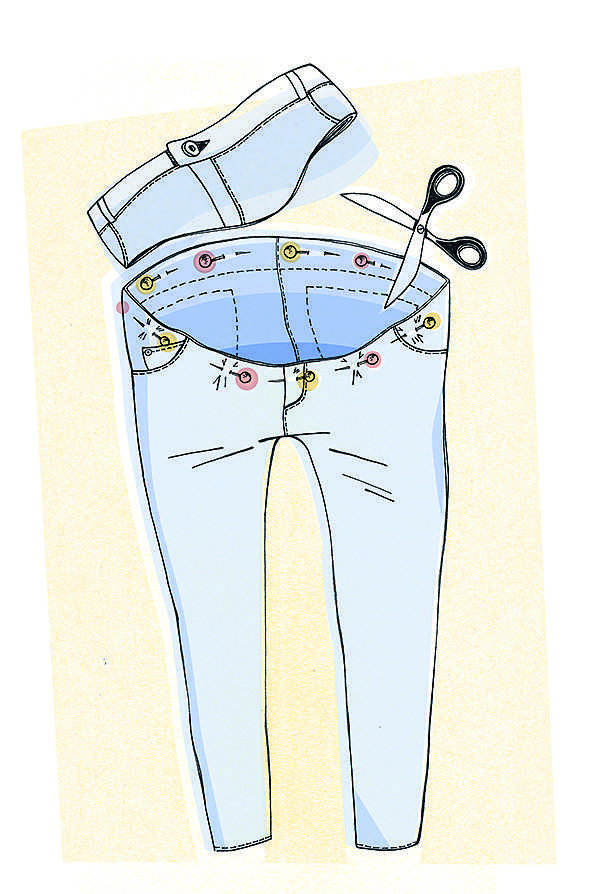 Практичные и удобные джинсы для беременных – как выбрать или сделать из обычных своими руками, с чем носить?