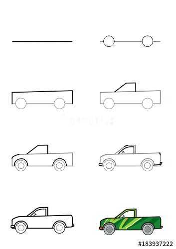 Как рисовать автомобиль с нуля