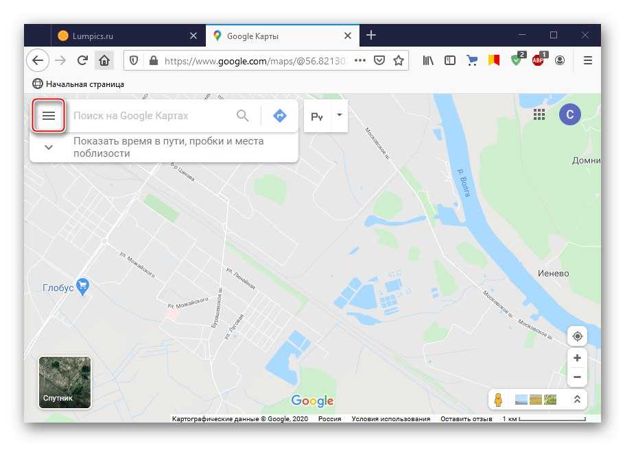 Работа с картами гугл (использование, поиск, координаты)