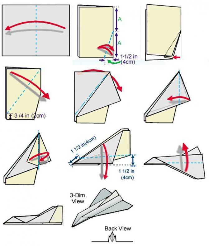 Как сделать самолетик из бумаги своими руками