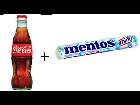 Ментос и кока кола – как сделать взрывную реакцию – занимательная химия от натальи брянцевой