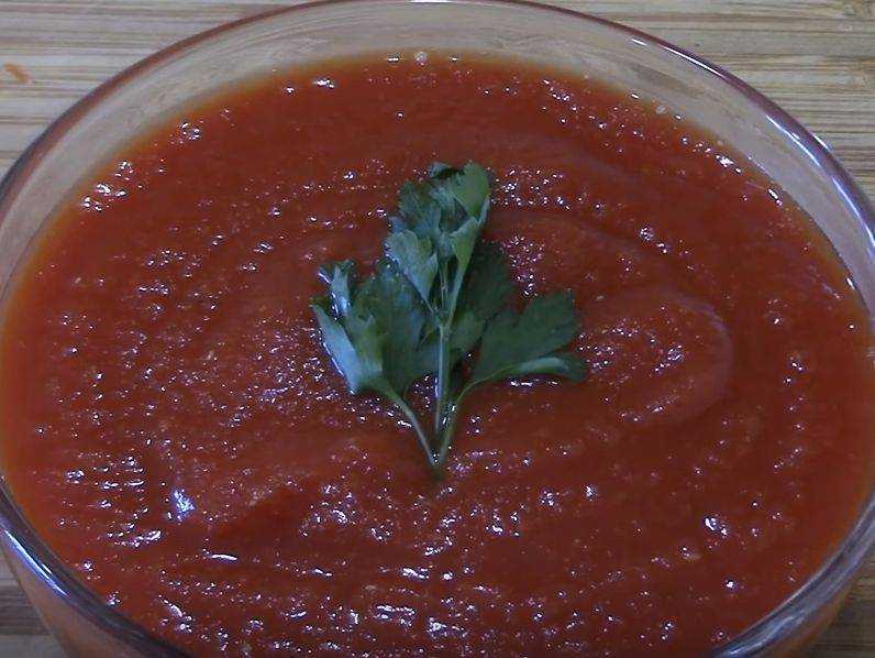 Томатный соус - рецепт с пошаговыми фото | меню недели