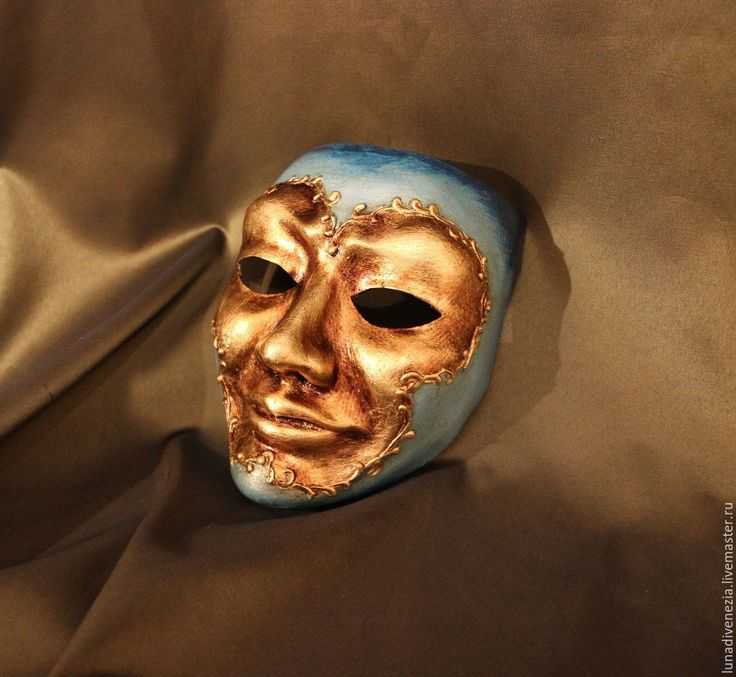 Как сделать маску из папье маше