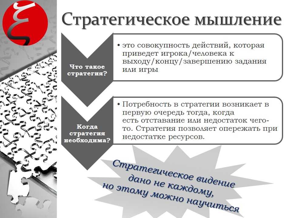 Как научиться мыслить стратегически? | психология | школажизни.ру