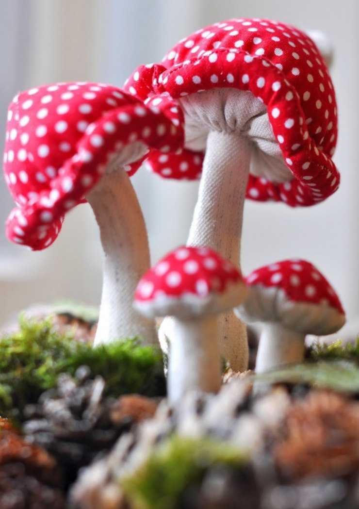 Поделка гриб - простой мастер-класс по изготовлению красивых поделок в виде гриба своими руками (120 фото)