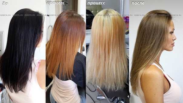 Как выровнять цвет волос после осветления и осветлить корни в домашних условиях