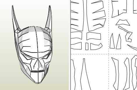 Как сделать костюм бэтмена своими руками: выкройка, пошаговая инструкция, фото