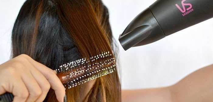 Как выпрямить волосы с помощью фена и расчески, как правильно вытянуть волосы феном, выпрямление волос