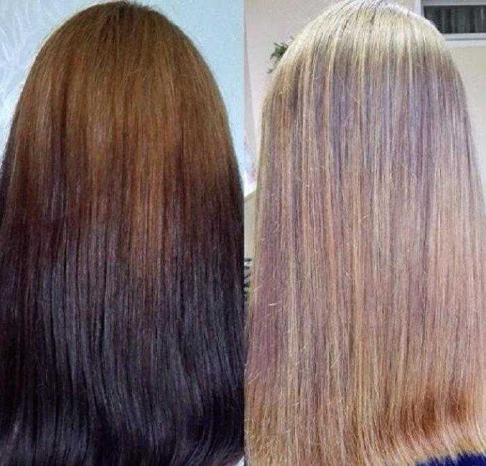 Осветляющая краска для волос, как осветлить и обесцветить темные волосы