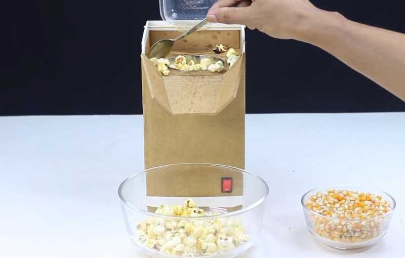 Как сделать коробку для попкорна - wikihow
