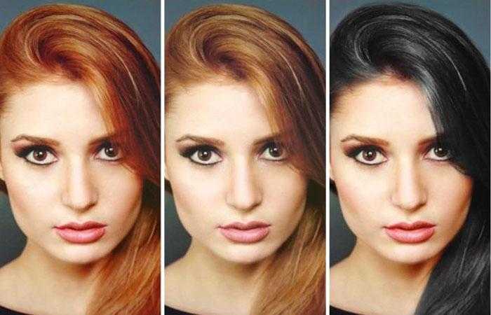 Как подобрать цвет волос подходящий вам: примеры с фото
