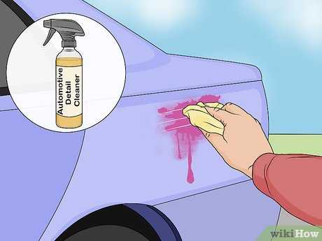 Как самостоятельно очистить автомобиль от аэрозольной краски