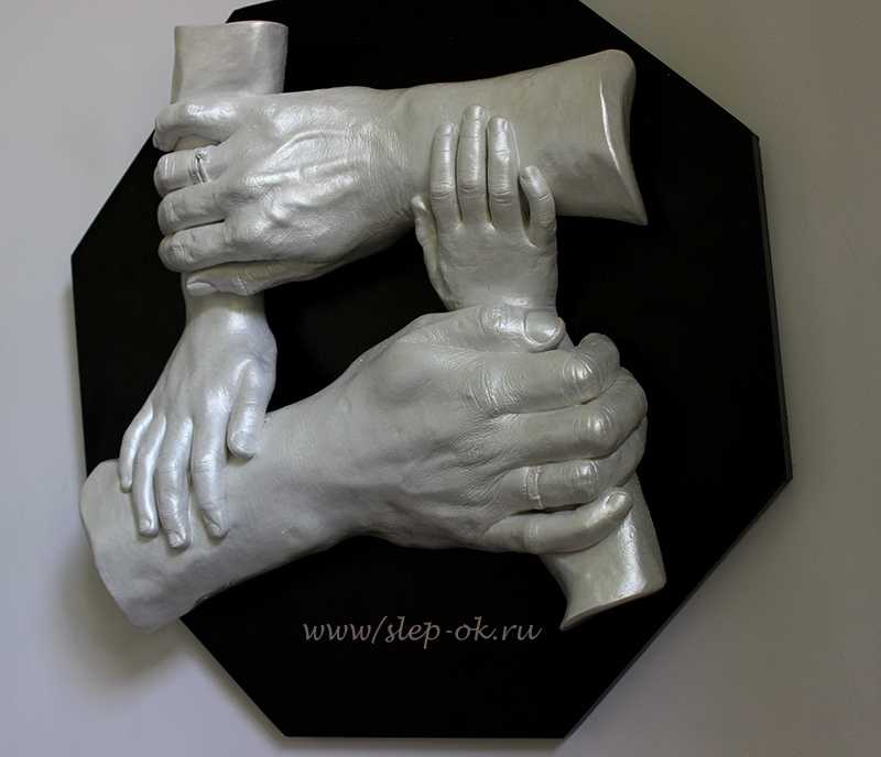 Как работать со слепочными массами для тела, как сделать 3 д скульптуру себя - изготовление светильника из слепка руки | страна мастеров