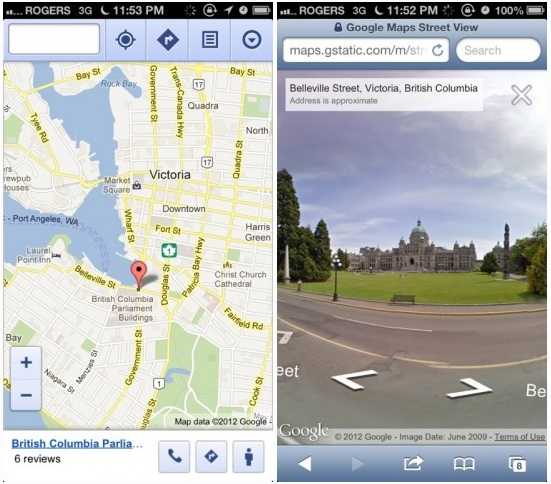 Как просматривать улицы городов с помощью карт google