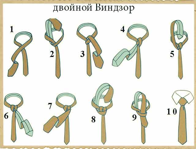 Памятка каждому мужчине и не только 18 способов завязать галстук