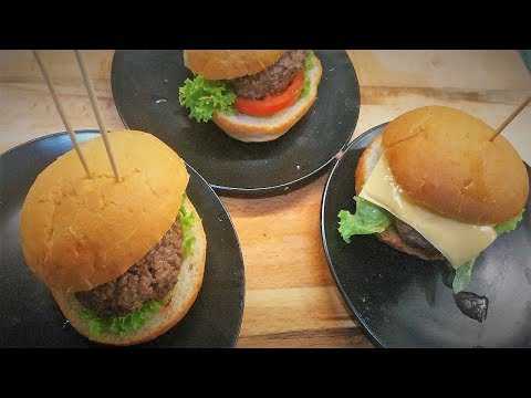 Готовим гамбургер дома: как лучше укладывать начинку
