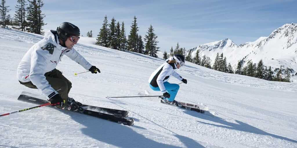 Бег на лыжах: польза катания и уроки для начинающих с видео