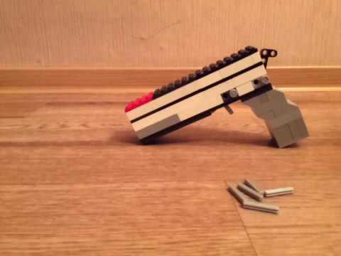 Как сделать пистолет из лего: 10 шагов