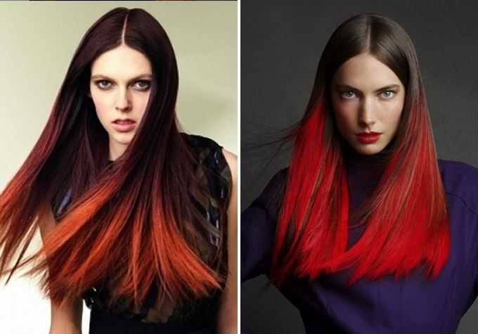 Красный цвет волос: кому подходит, советы стилистов, особенности окрашивания, фото