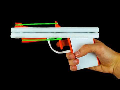 Пневматическая игрушка-винтовка своими руками - сделай сам