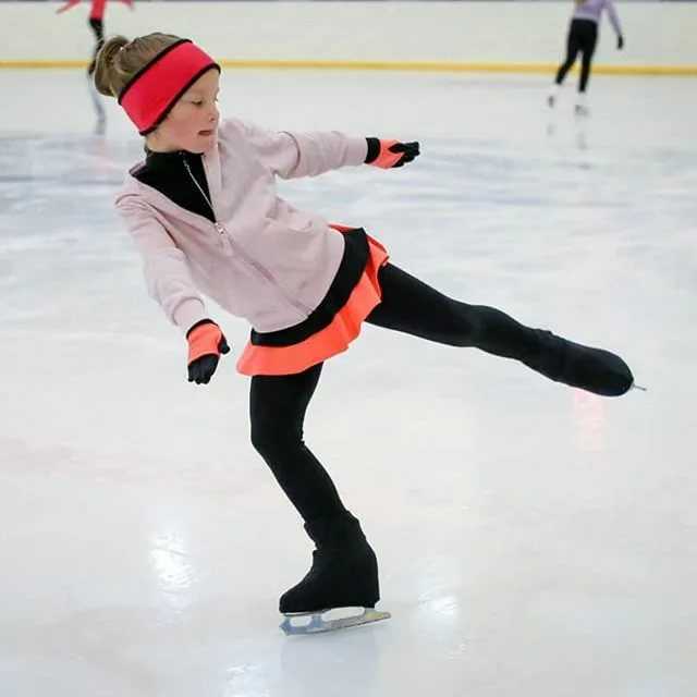 Основные упражнения, учащие кататься на коньках