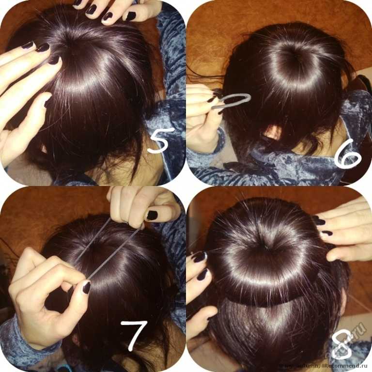 Прическа с бубликом для волос: способы, мастер-класс для гульки на резинке для средних и длинных волос